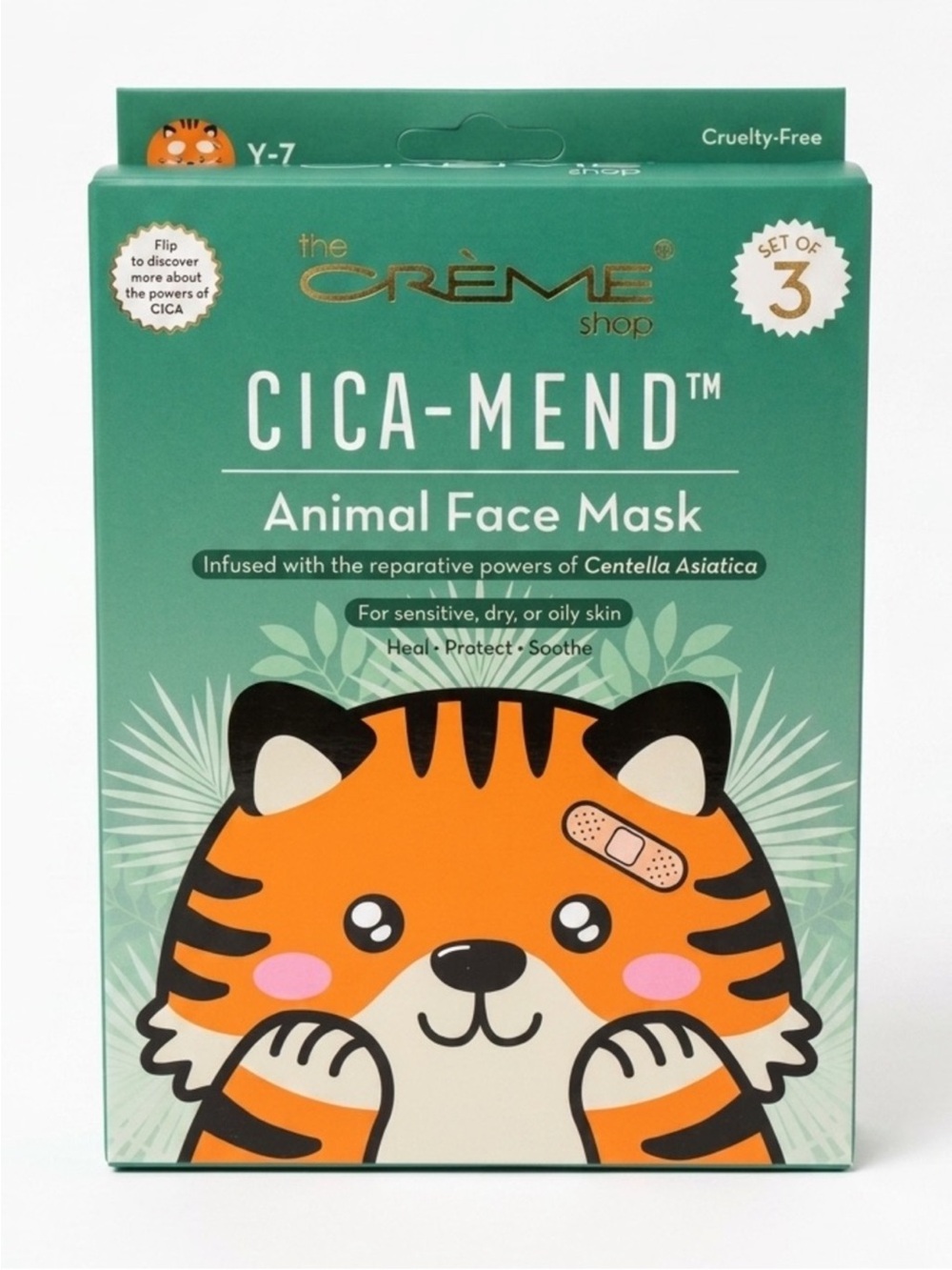 The Creme shop CICA-MEND
Animal Face Masks